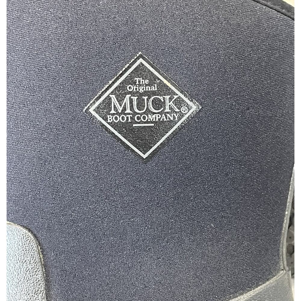 Muck Boots Black Waterproof Muckster II Mid-Rise Rain Boots Women’s Size 8 - Picture 8 of 10